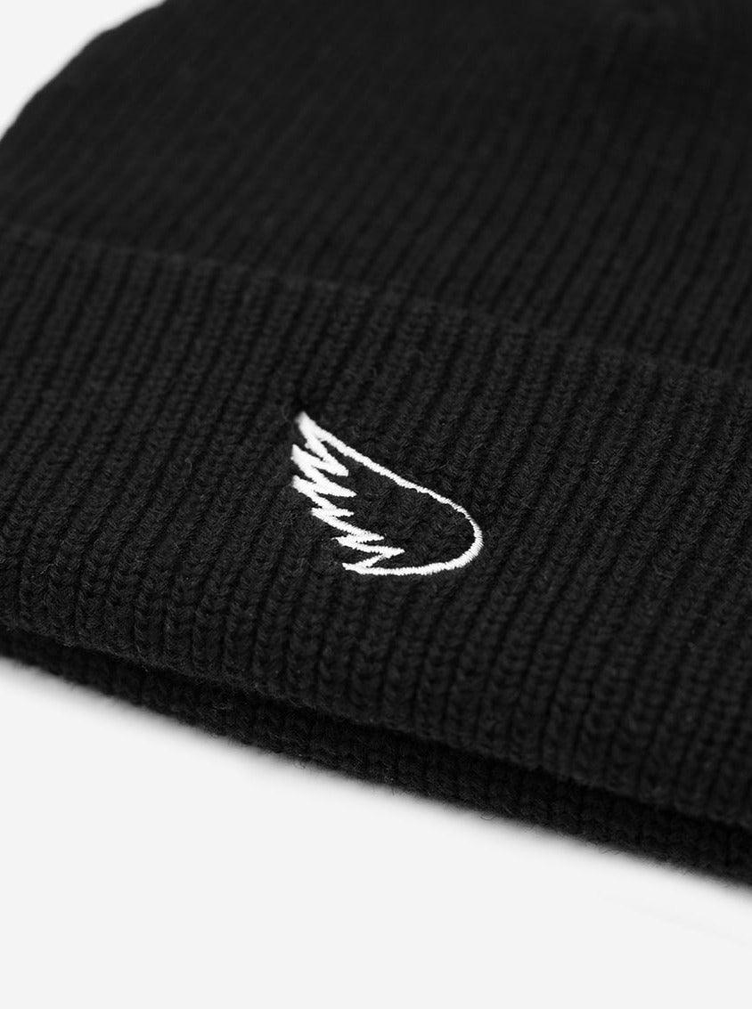 SA1NT Skull Beanie - Black