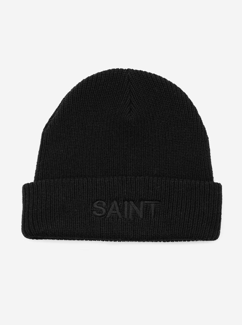 SA1NT Skull Beanie - Black