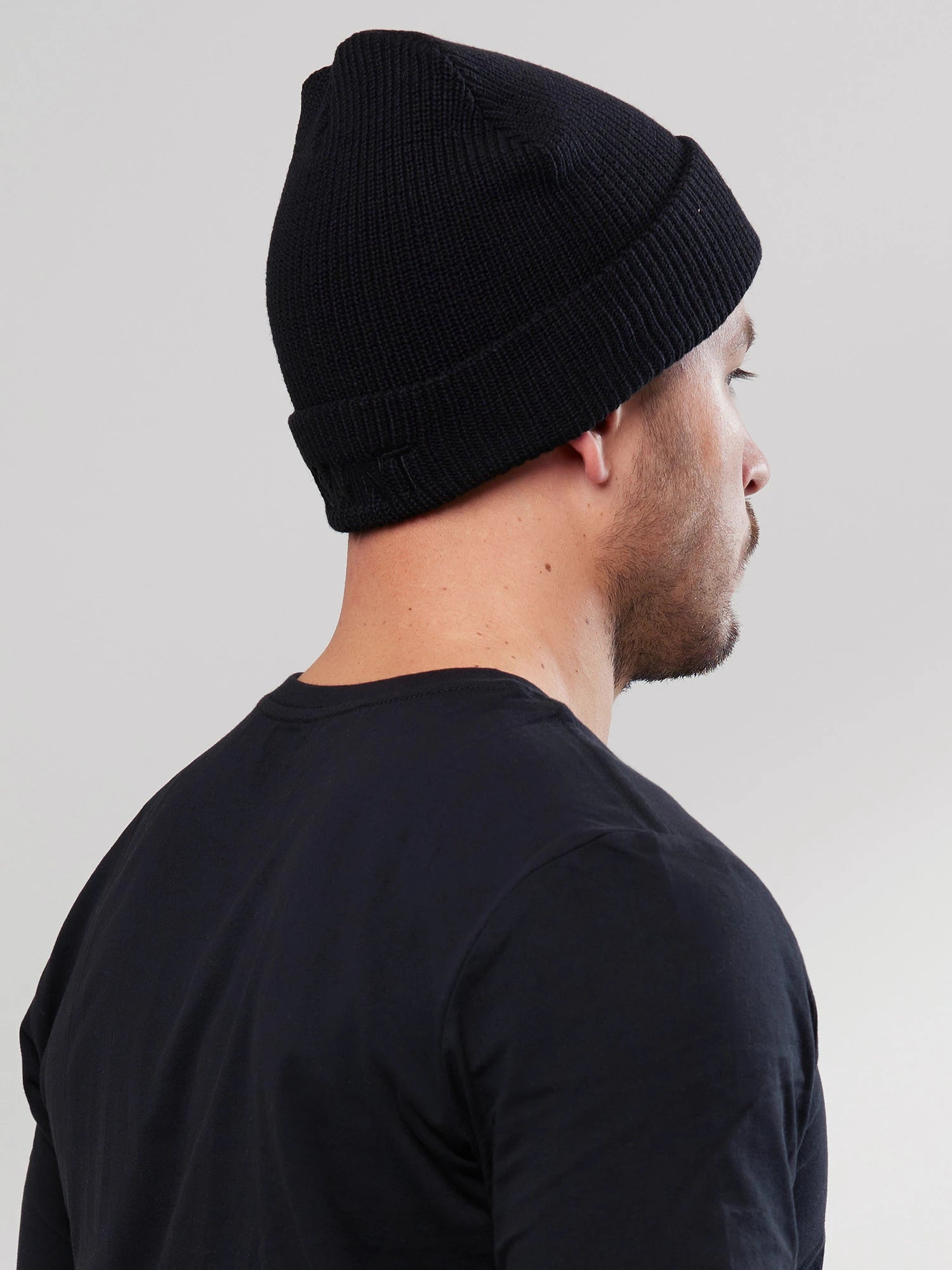 SA1NT Skull Beanie - Black