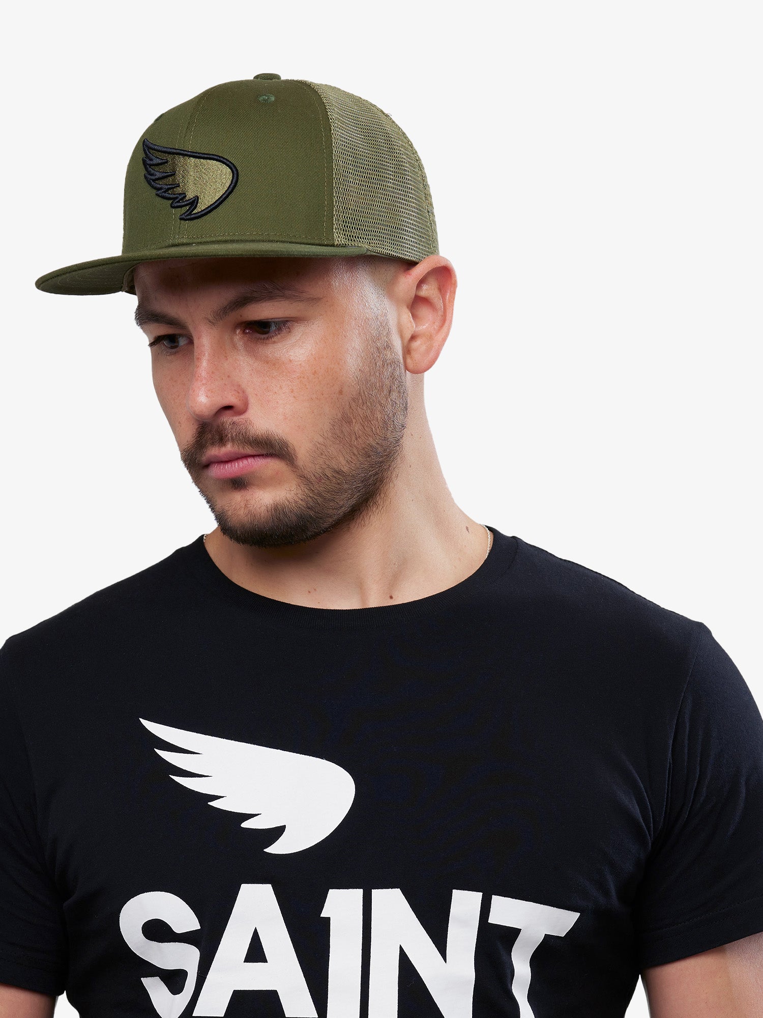 Unisex Wing Trucker - Moss Green