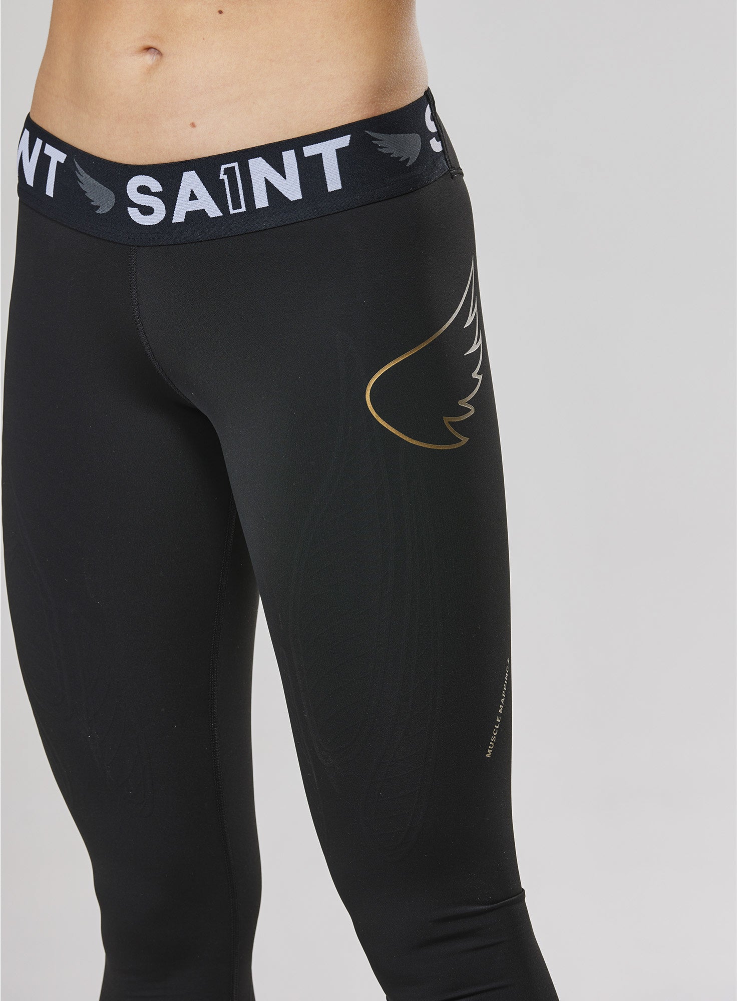 Women's P1 Elite Compression Tights - Low Rise