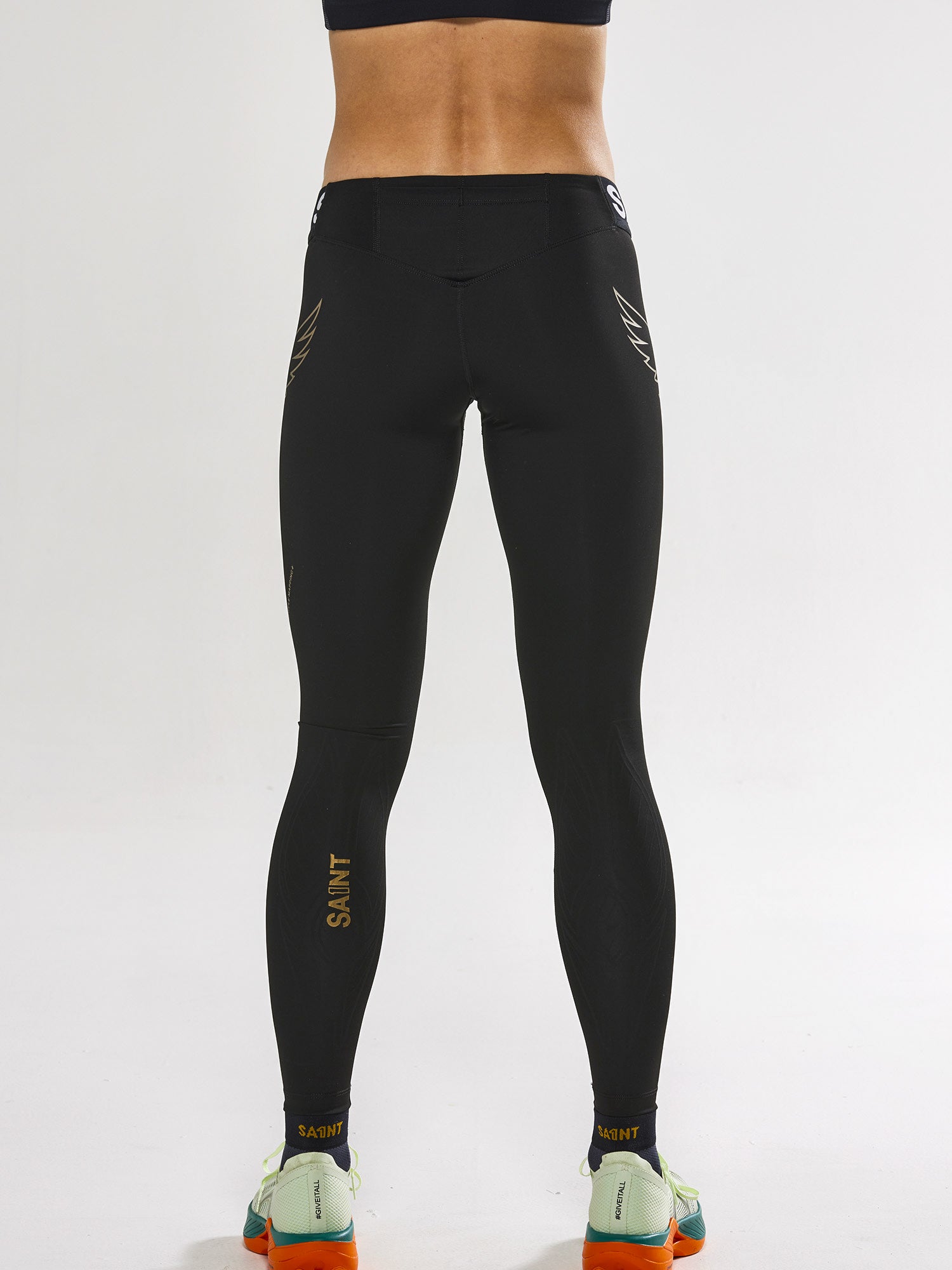 Women's P1 Elite Compression Tights - Low Rise