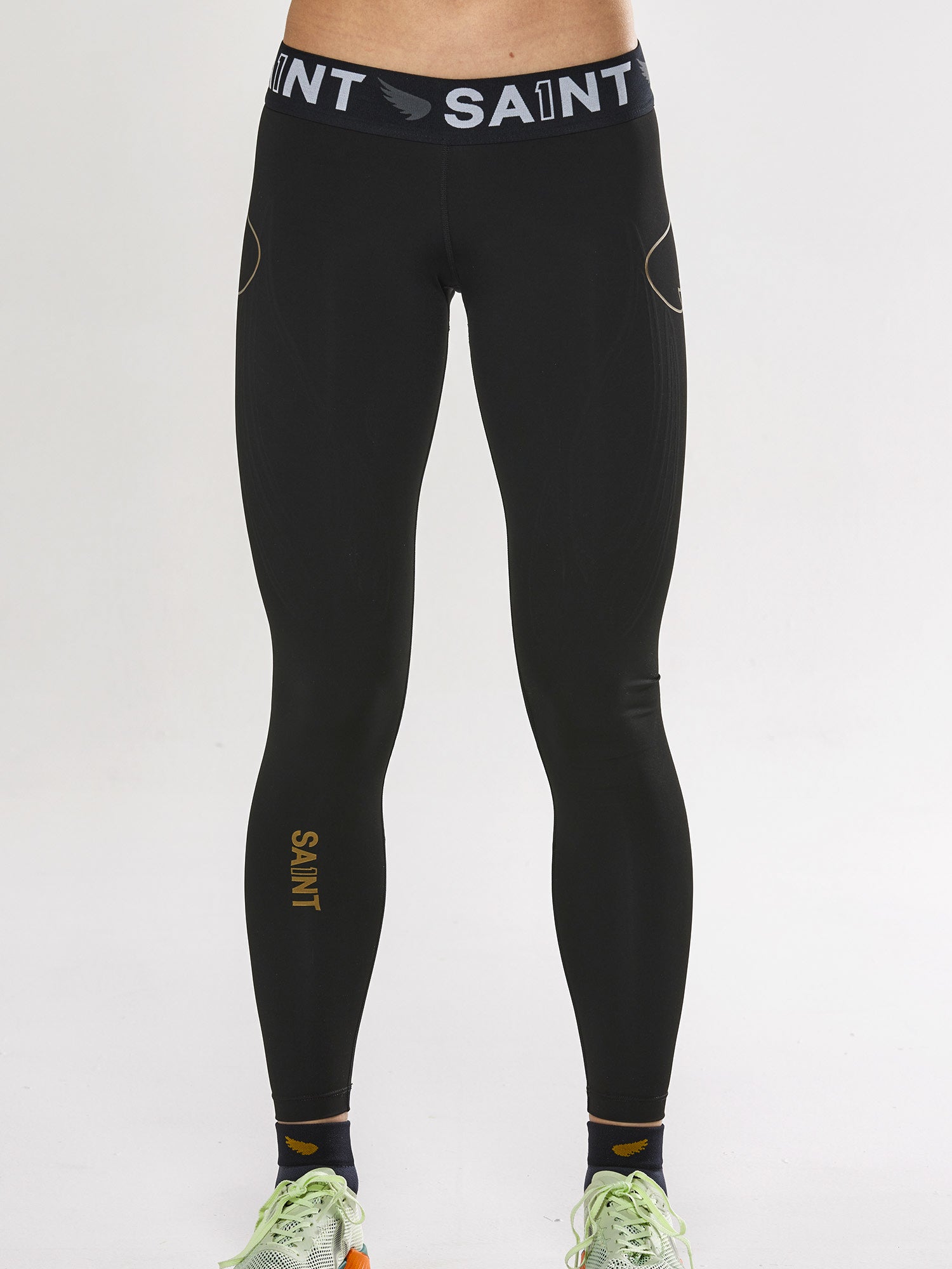 Women's P1 Elite Compression Tights - Low Rise