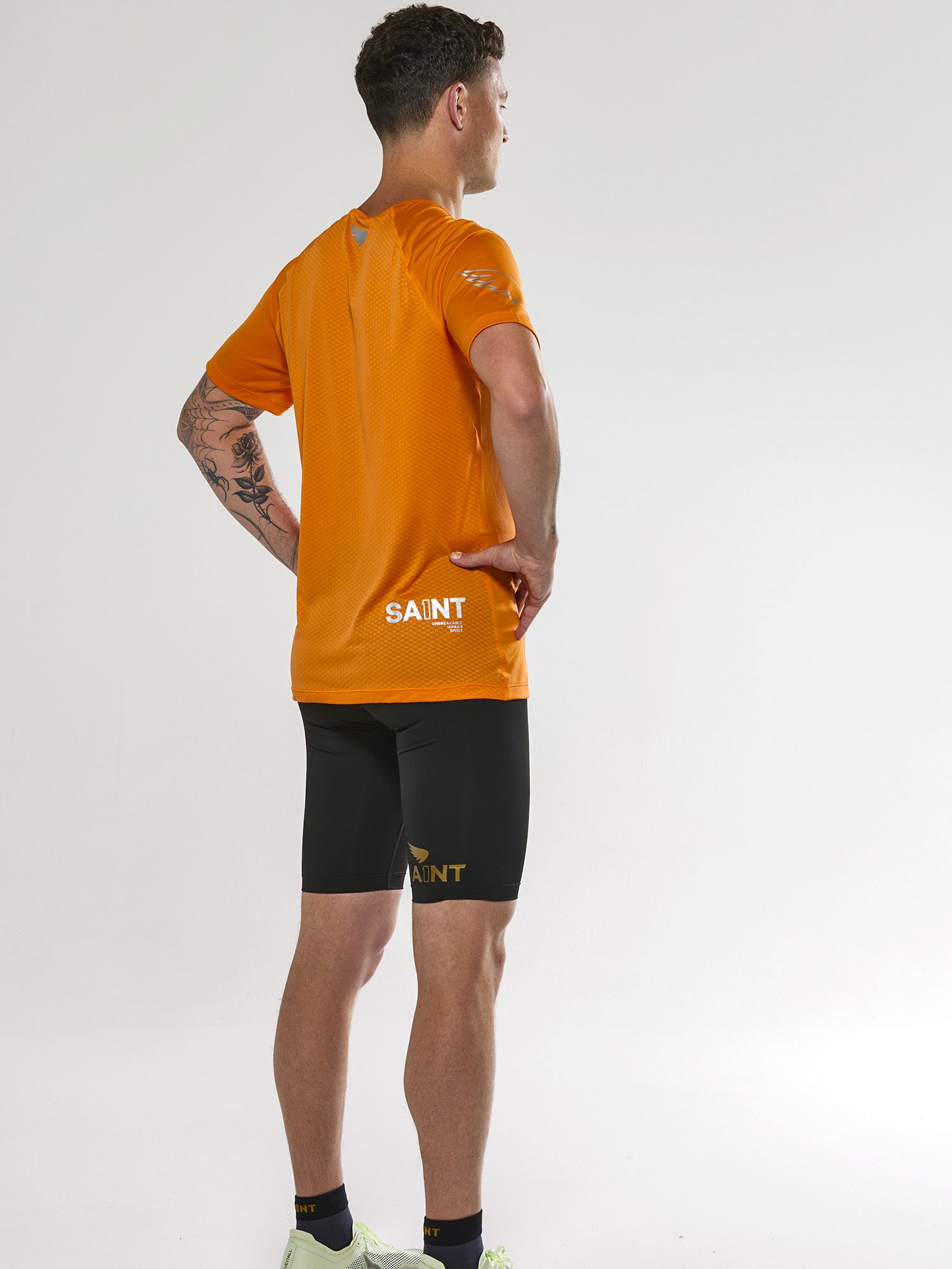 Men's P1 Elite Run Top - Orange