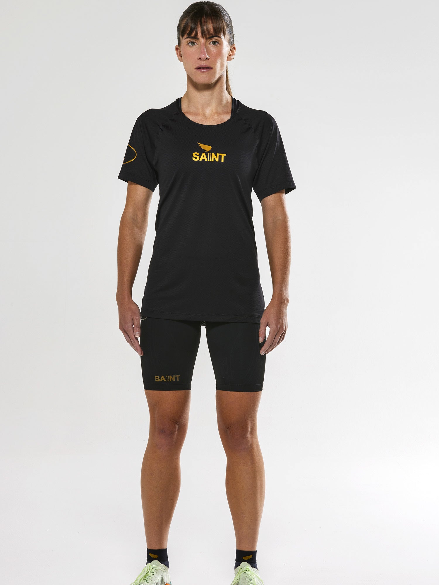 Women's P1 Elite Run Top - Black