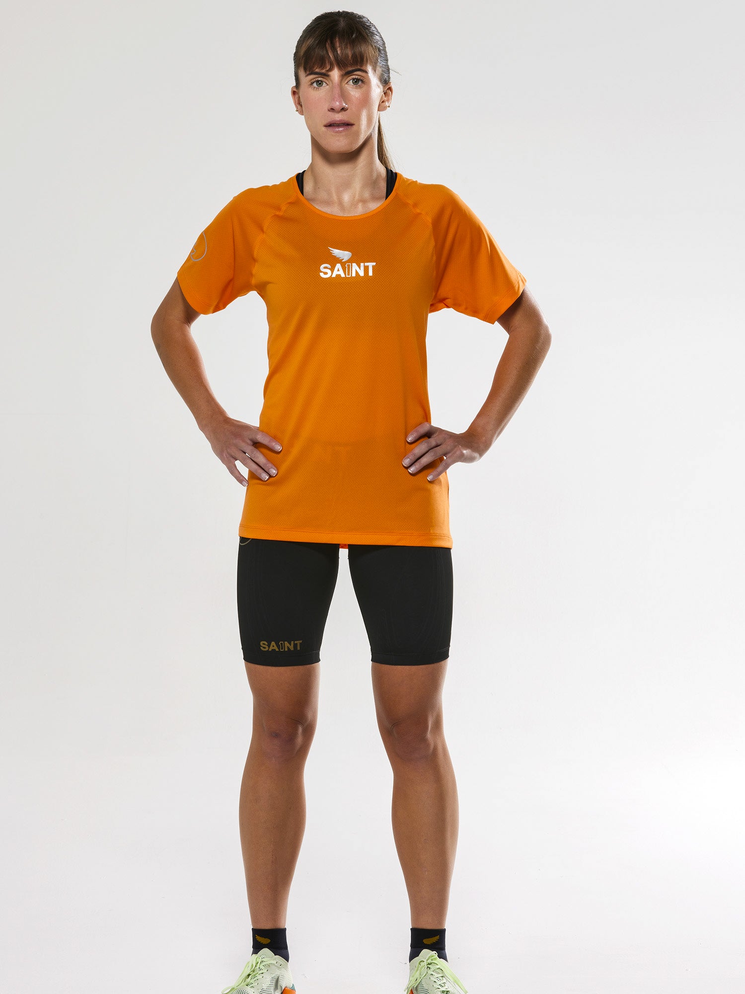 Women's P1 Elite Run Top - Orange