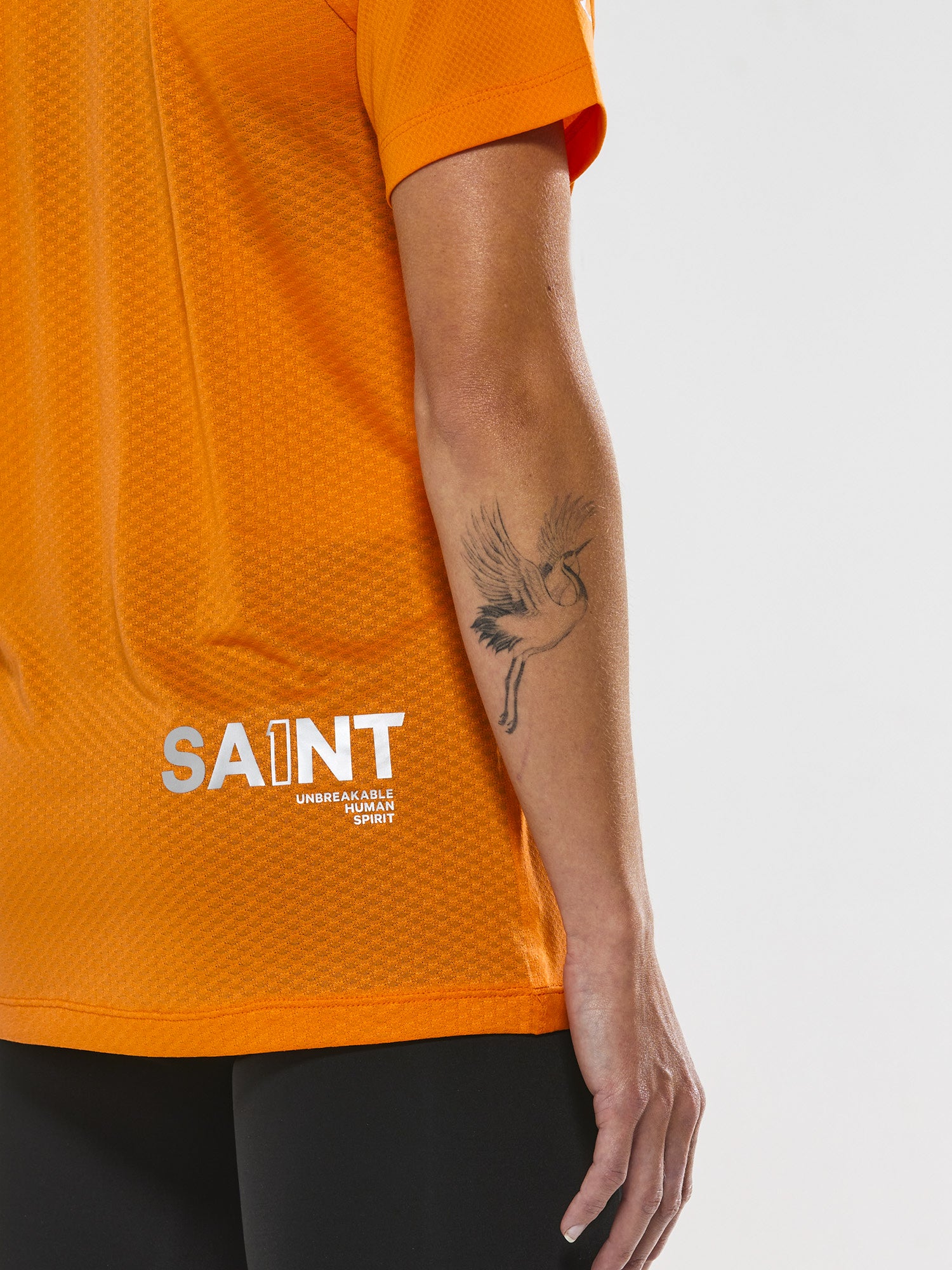 Women's P1 Elite Run Top - Orange