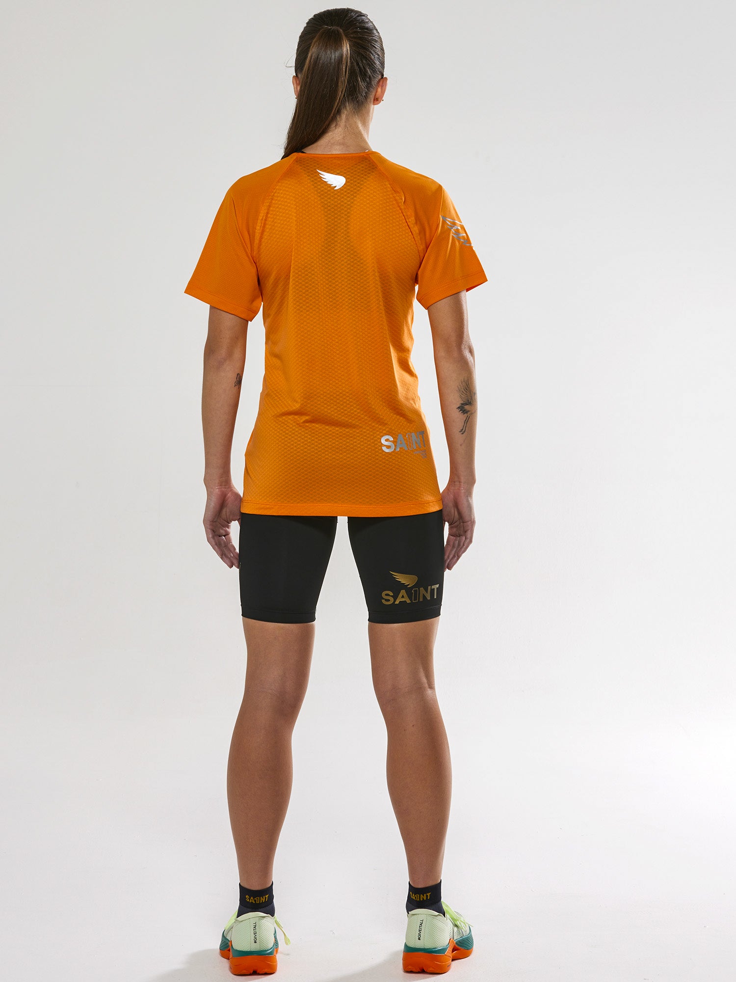 Women's P1 Elite Run Top - Orange