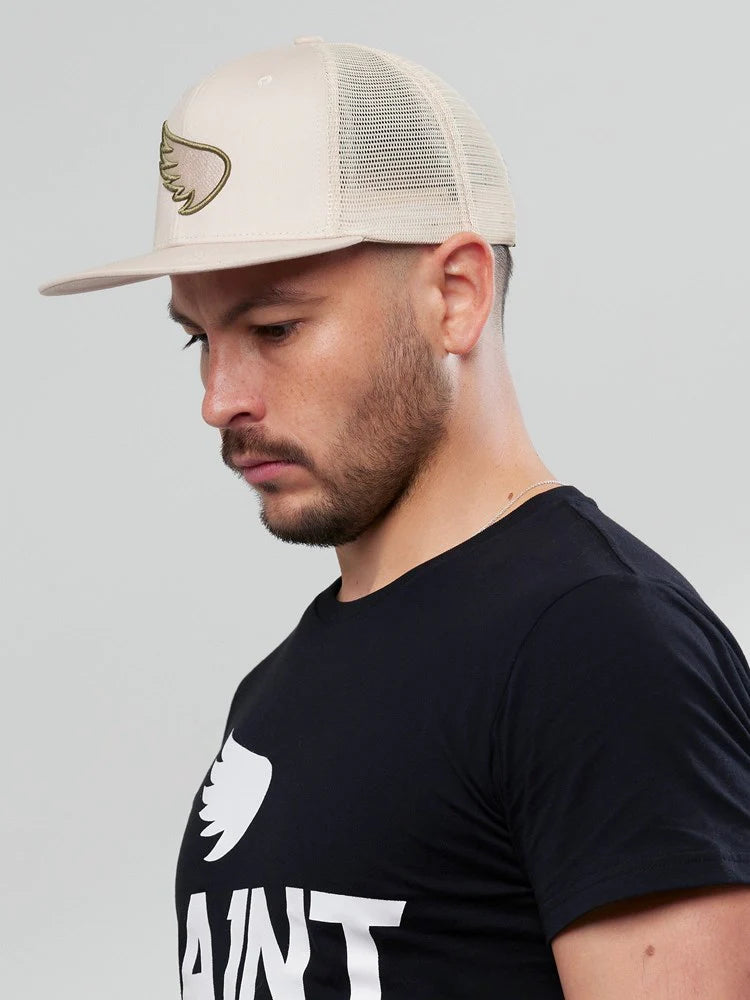Unisex Wing Trucker - Moss Green