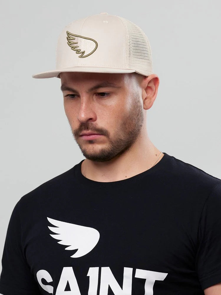 Unisex Wing Trucker - Moss Green