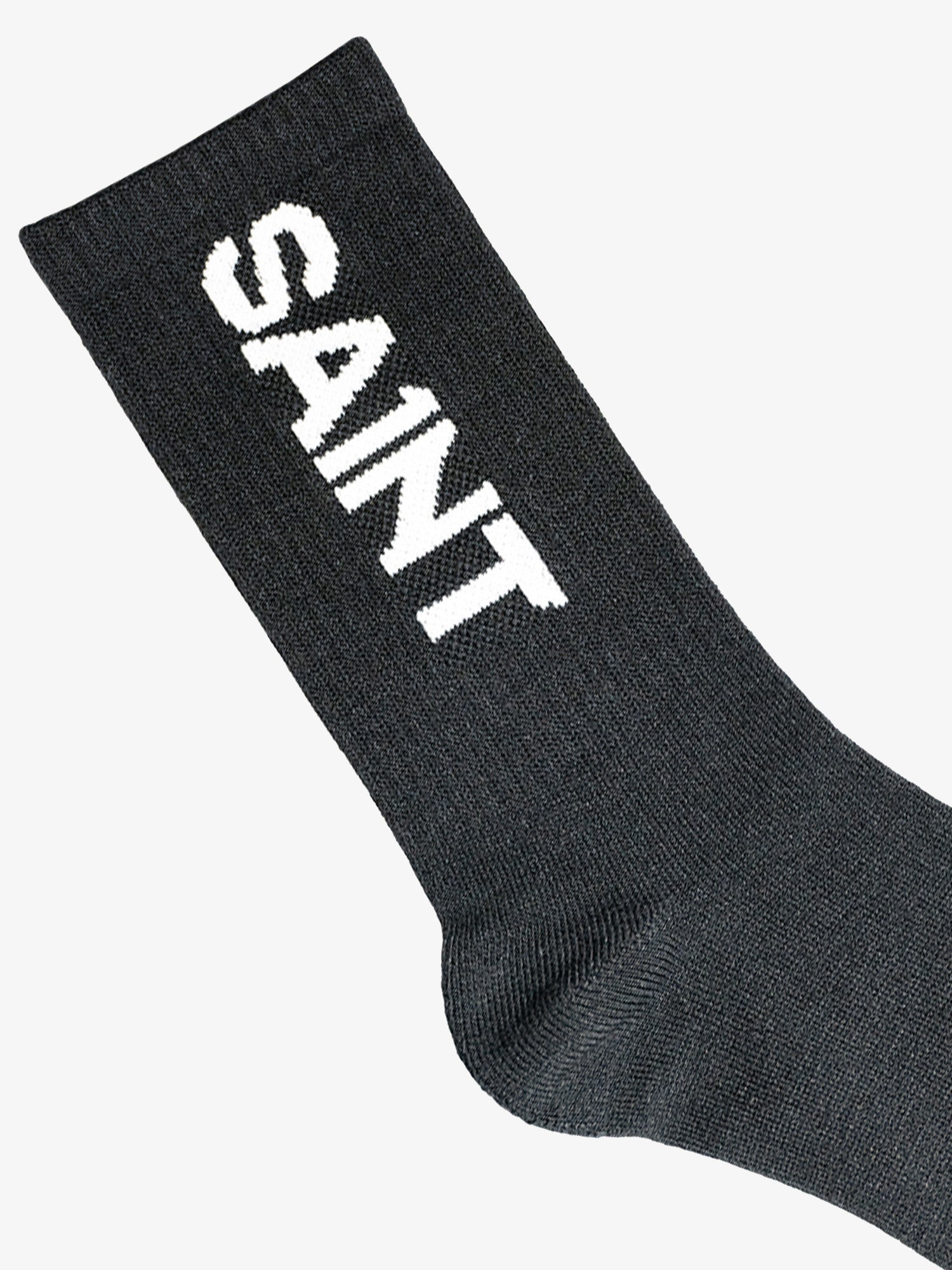 Unisex SA1NT Bamboo Crew Socks - Black