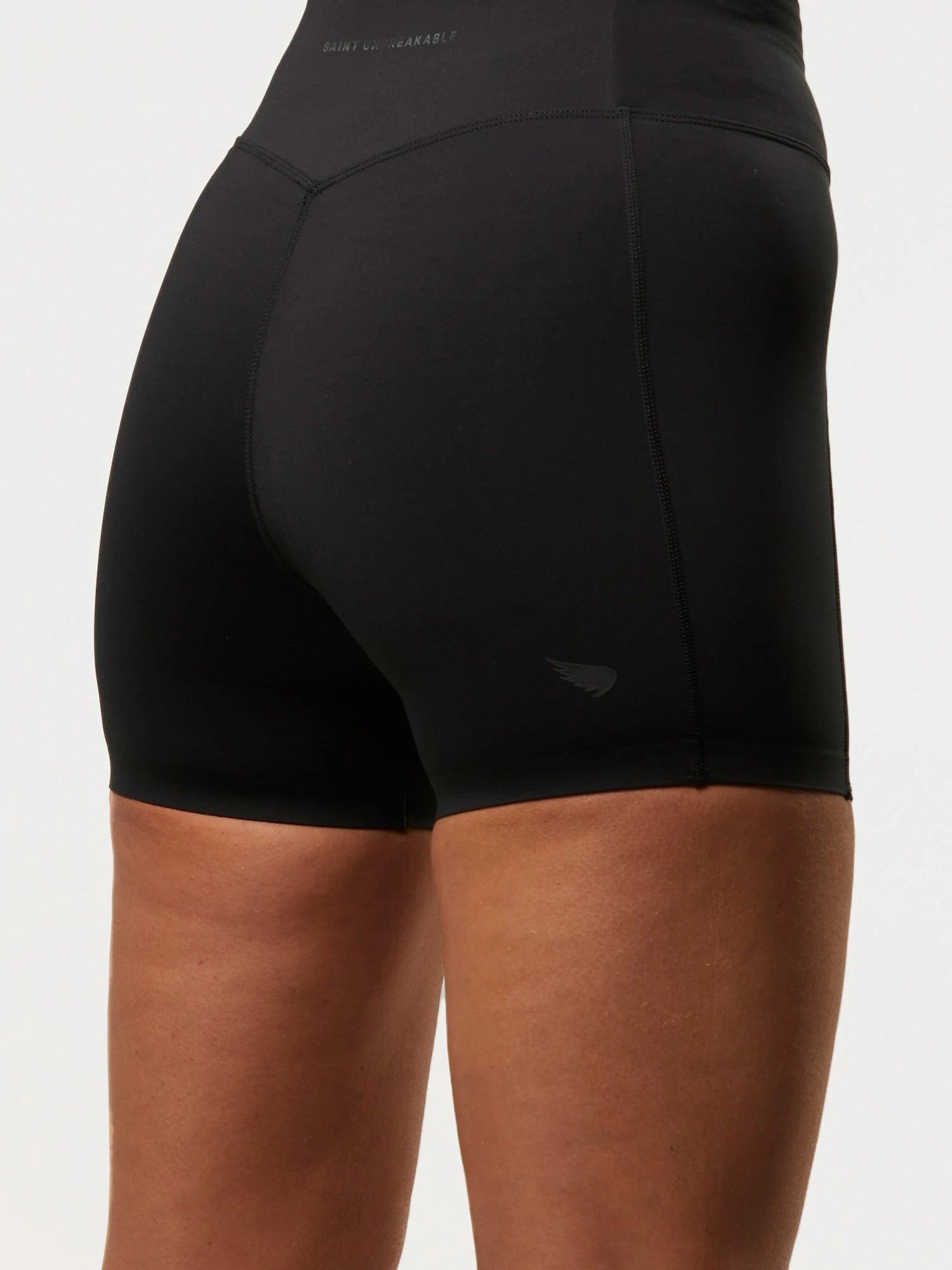 Women's 4" Training Compression Shorts - Black | SA1NT LAYERS