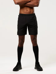 Men's 7" Running Shorts - Black | SA1NT LAYERS