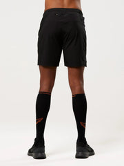 Men's 7" Running Shorts - Black | SA1NT LAYERS