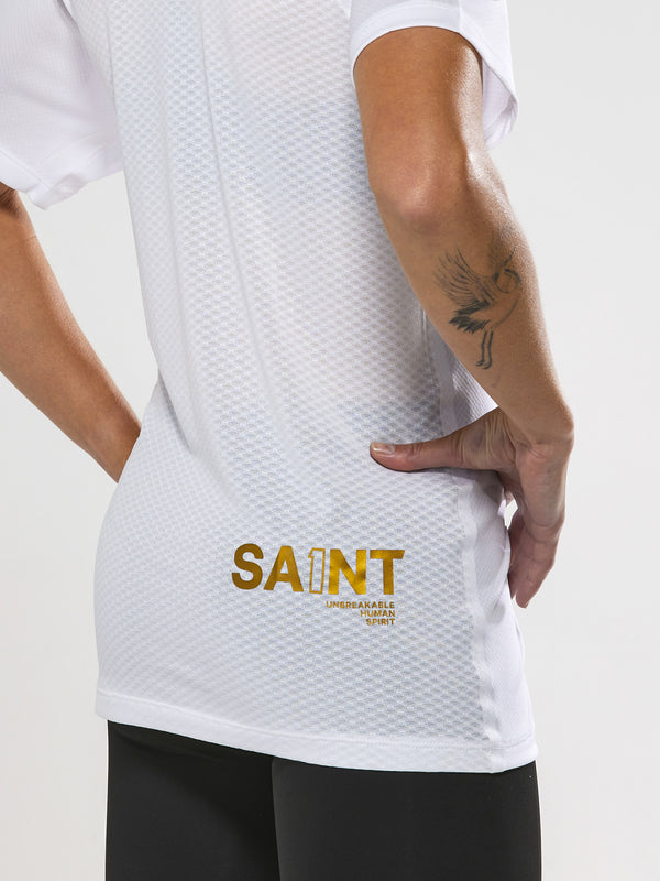 Women's P1 Elite Run Top - White