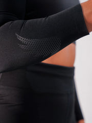 Unisex Performance Compression Arm Guards -Black