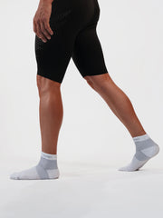 Low-Cut Ankle Support Socks - White