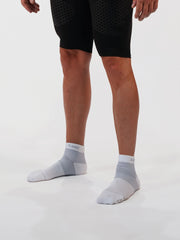 Low-Cut Ankle Support Socks - White