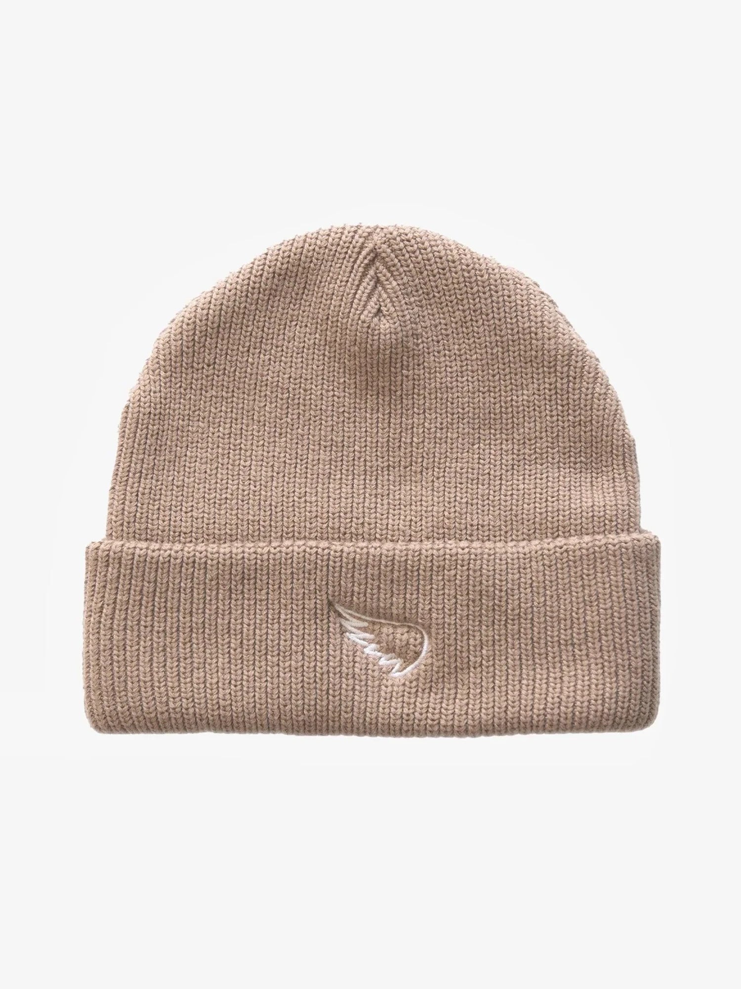 Unisex SA1NT Skull Beanie - Tan