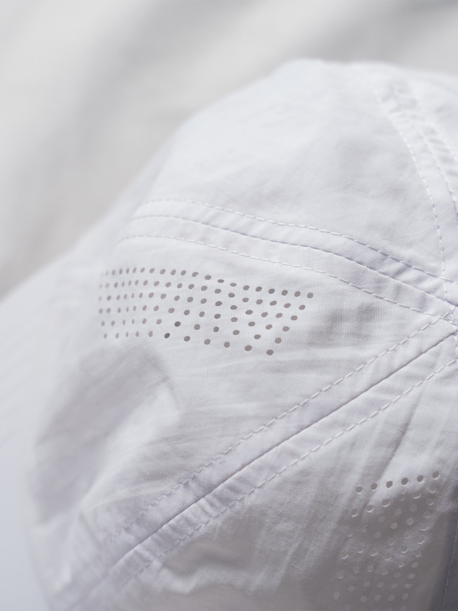 Unisex Run Cap - White