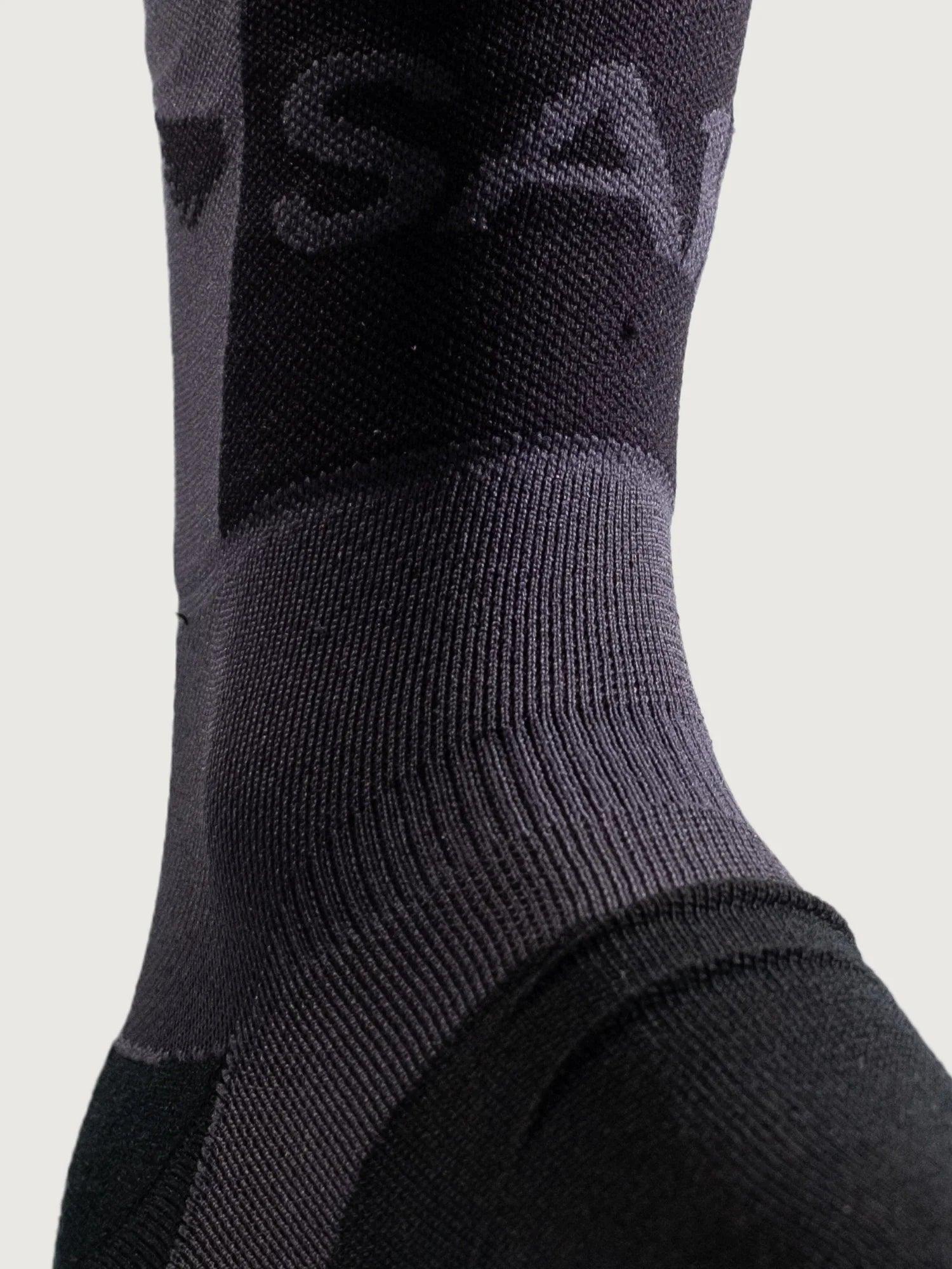 Gym Crew Socks - Black | SA1NT LAYERS