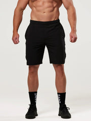 Men's 9" Training Shorts - Black | SA1NT LAYERS