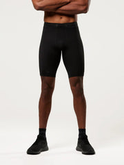Men's Compression Shorts - Black | SA1NT LAYERS