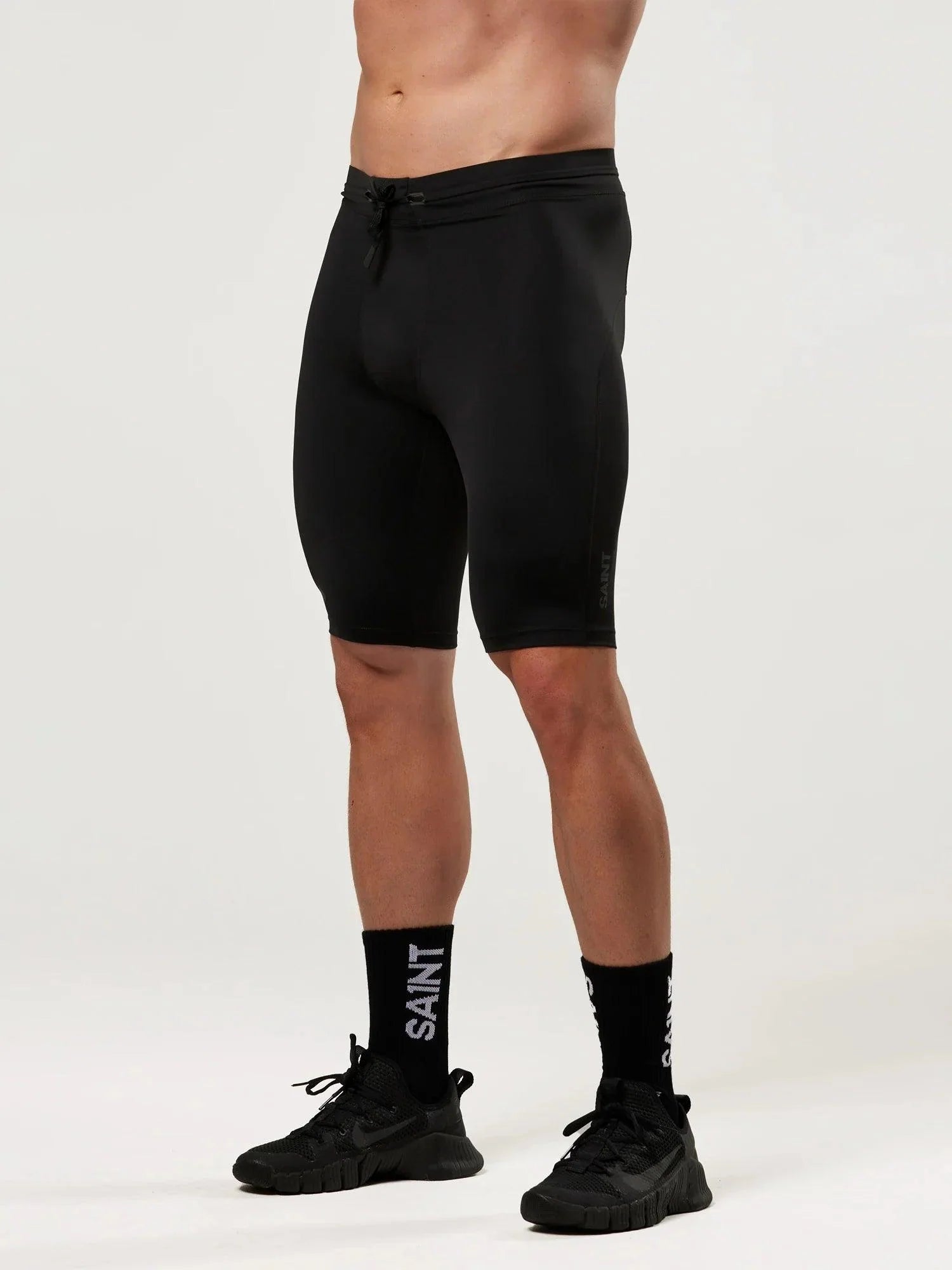 Men's Compression Shorts - Black | SA1NT LAYERS