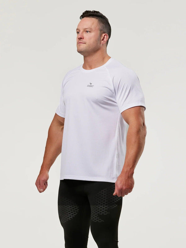 Men's Run T-shirt - White
