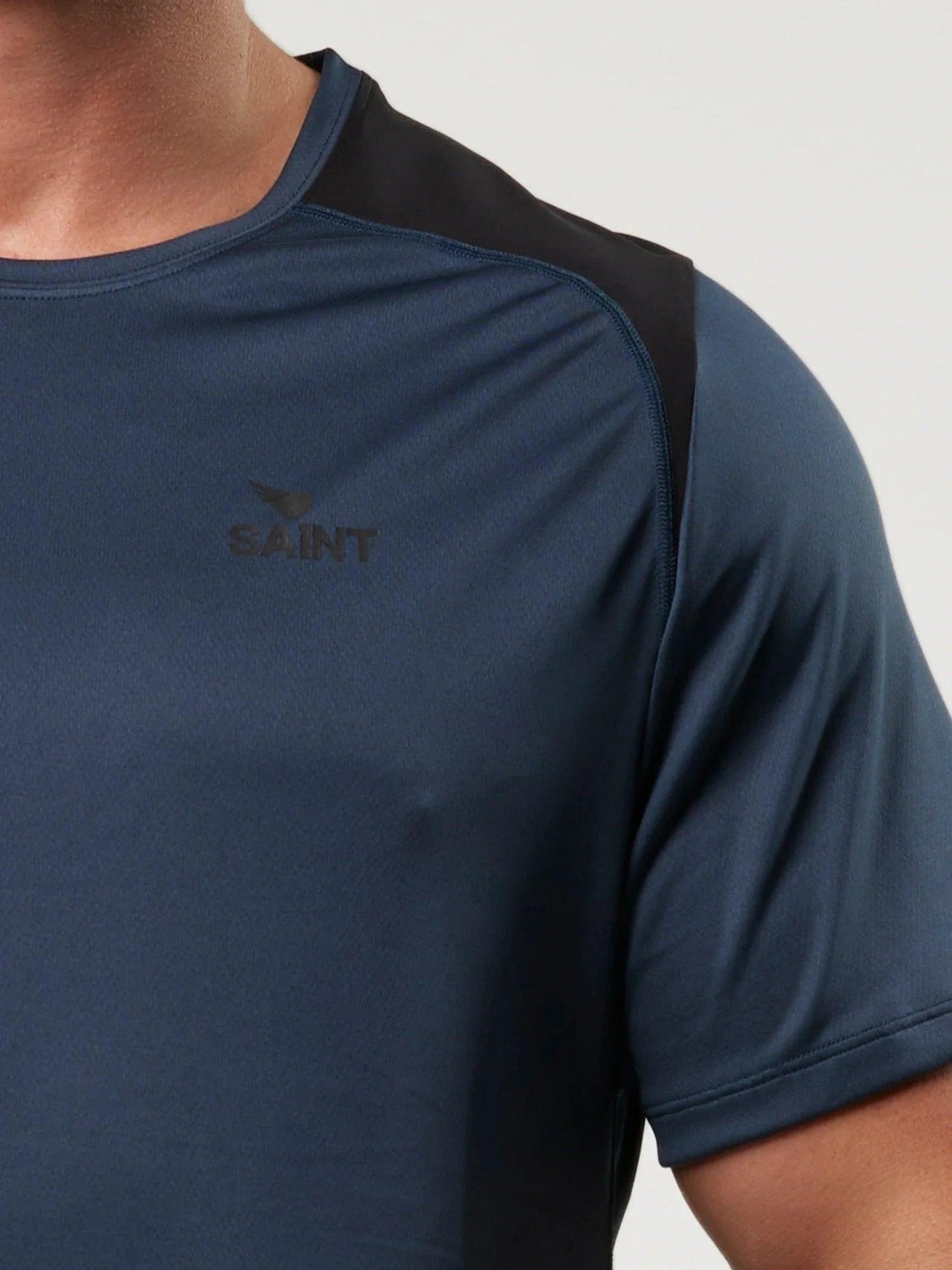 Men's Training T-shirt - Petrol Blue | SA1NT LAYERS