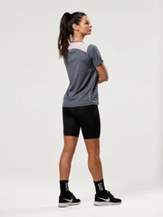 Women's Training T-shirt - Charcoal | SA1NT LAYERS