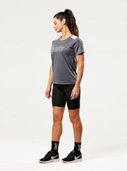 Women's Training T-shirt - Charcoal | SA1NT LAYERS