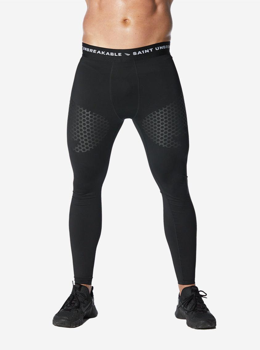 Stylish and Athletic Men in Compression Tights