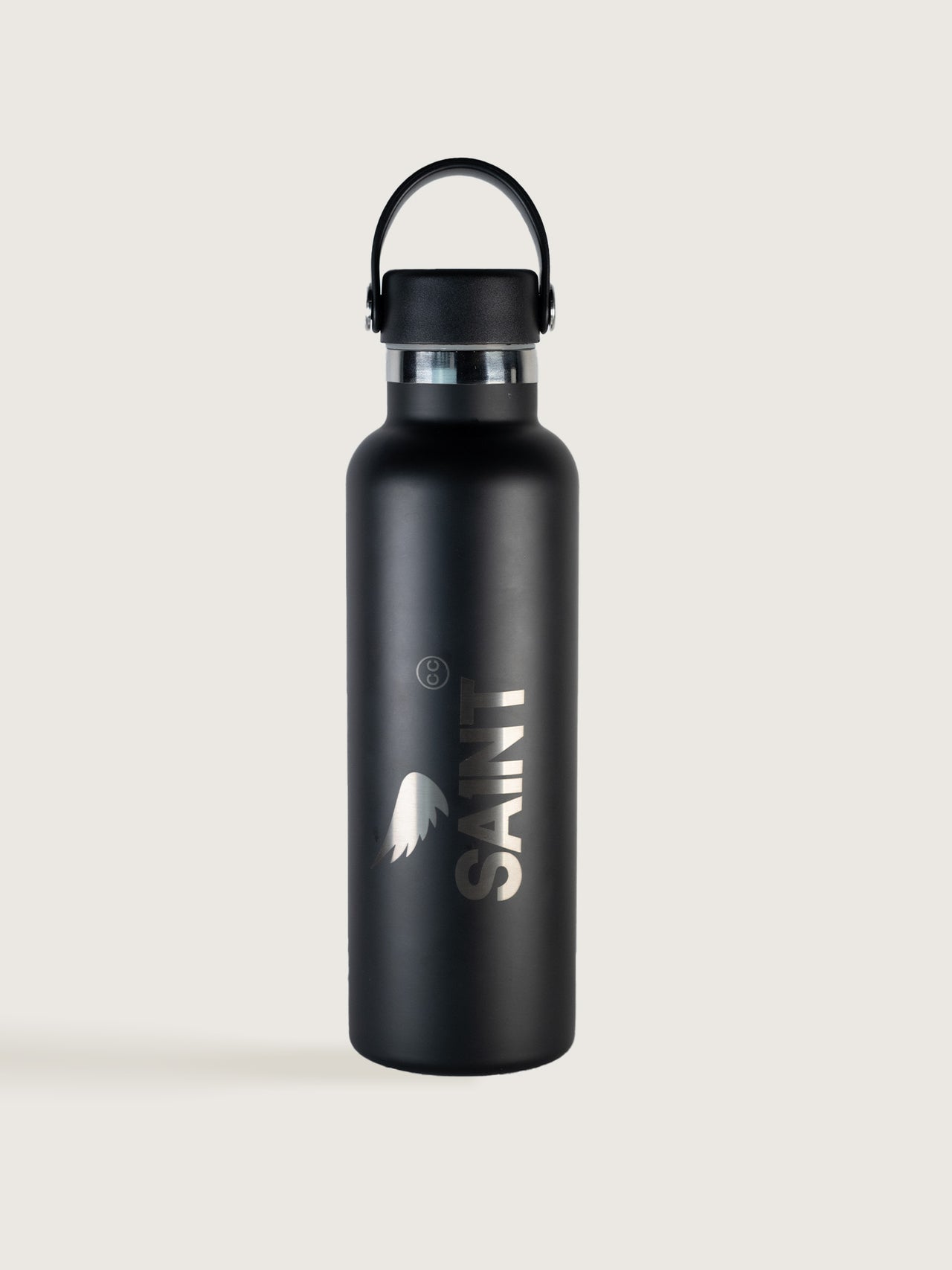 SA1NT 不锈钢瓶 - 750ml - 黑色